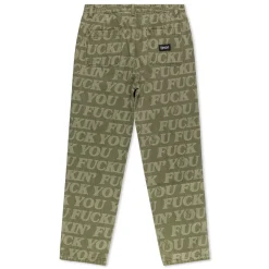 Ripndip Pants<F.U.F.F. Washed Denim Pants (Light Olive Denim)