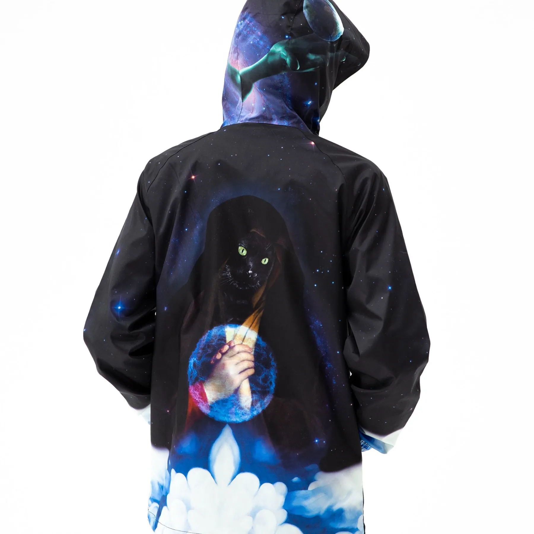 Ripndip Jackets<Galaxy Gypsy Anorak Jacket (Black)