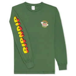 Ripndip Long Sleeve Tees<Glizzy Long Sleeve (Olive)