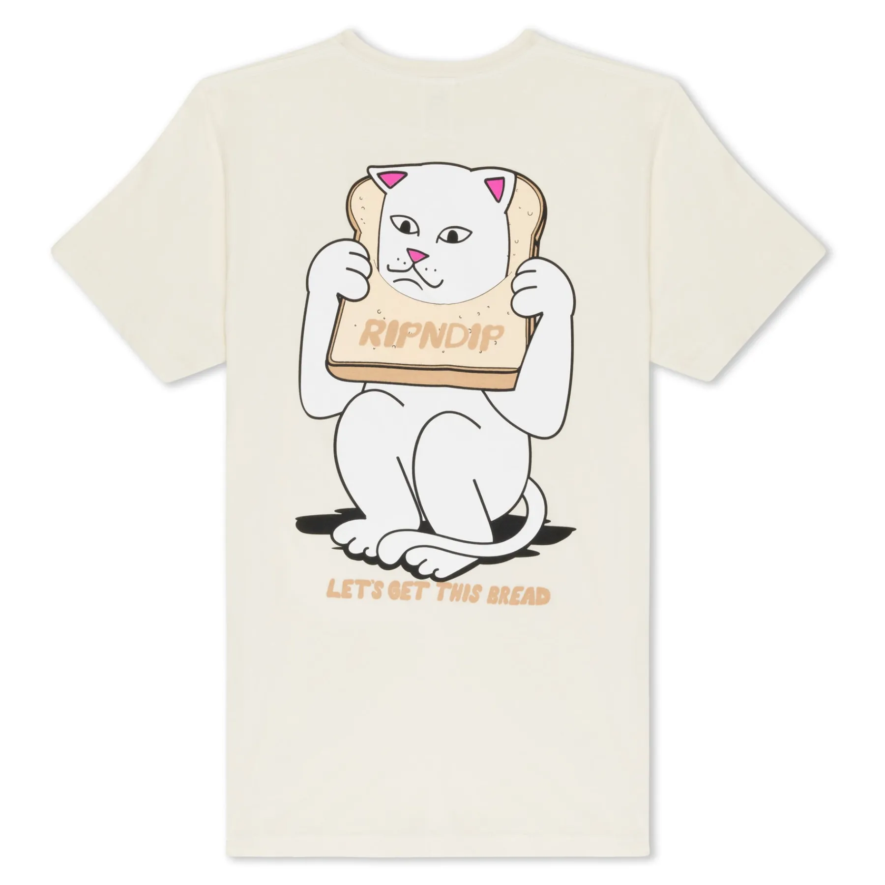 Ripndip Short Sleeve Tees<Gluten Free Tee (Natural)