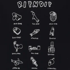 Ripndip Short Sleeve Tees|Stocking Stuffers<Grabs Tee (Black)