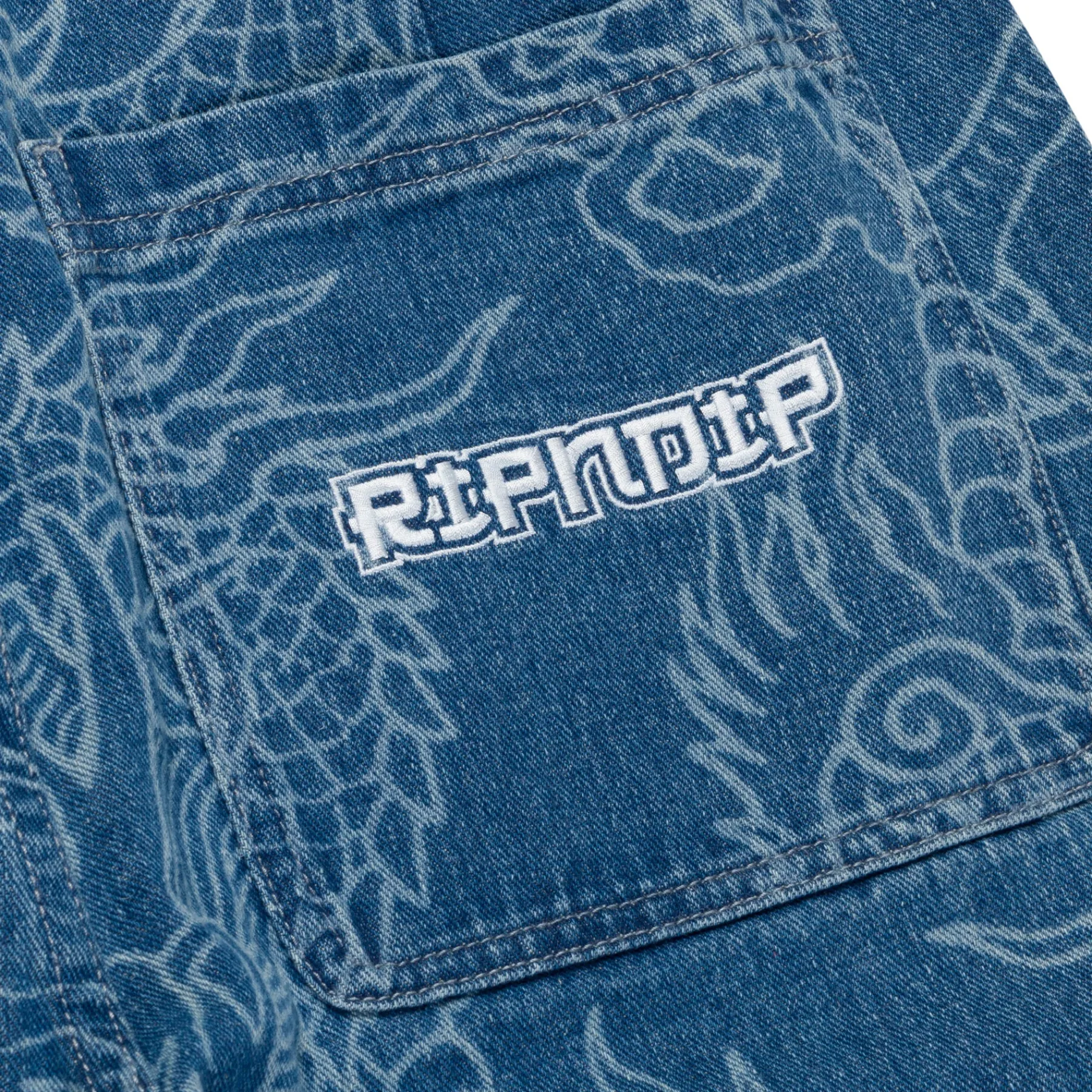 Ripndip Pants<Haku Denim Pants (Dark Wash)