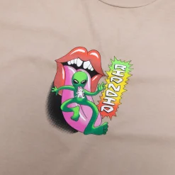 Ripndip Short Sleeve Tees|Stocking Stuffers<Happy Lickin Tee (Almond)