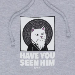 Ripndip Hoodies / Crewnecks<Have You Seen Him? Hoodie (Ash Heather)
