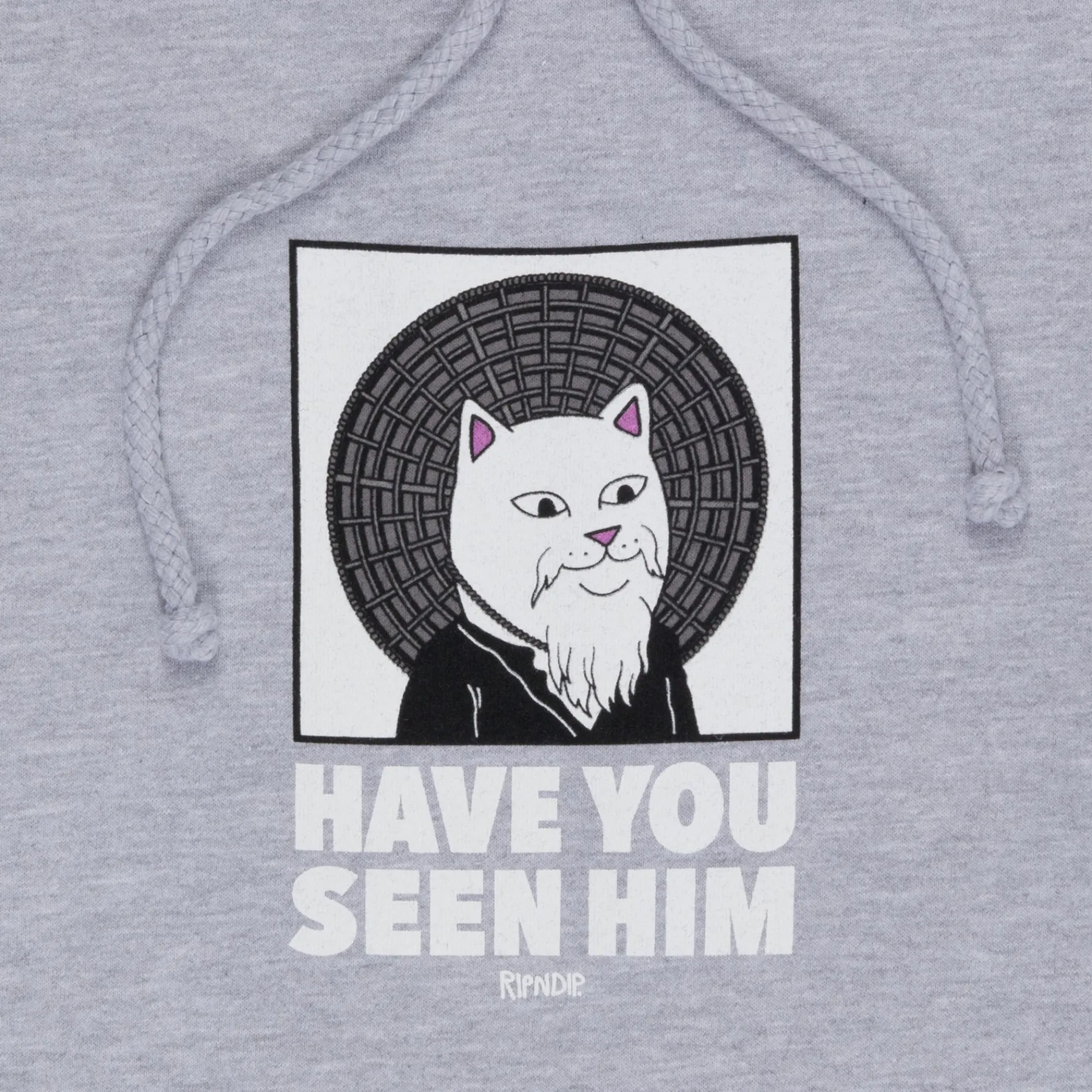 Ripndip Hoodies / Crewnecks<Have You Seen Him? Hoodie (Ash Heather)
