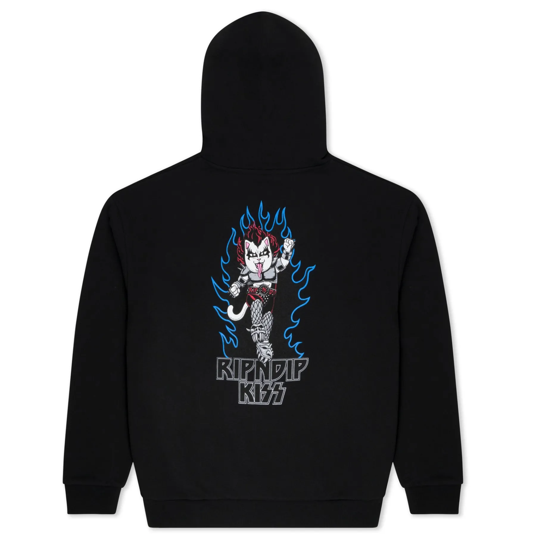 Ripndip Hoodies / Crewnecks<Heavens on Fire Hoodie (Black)