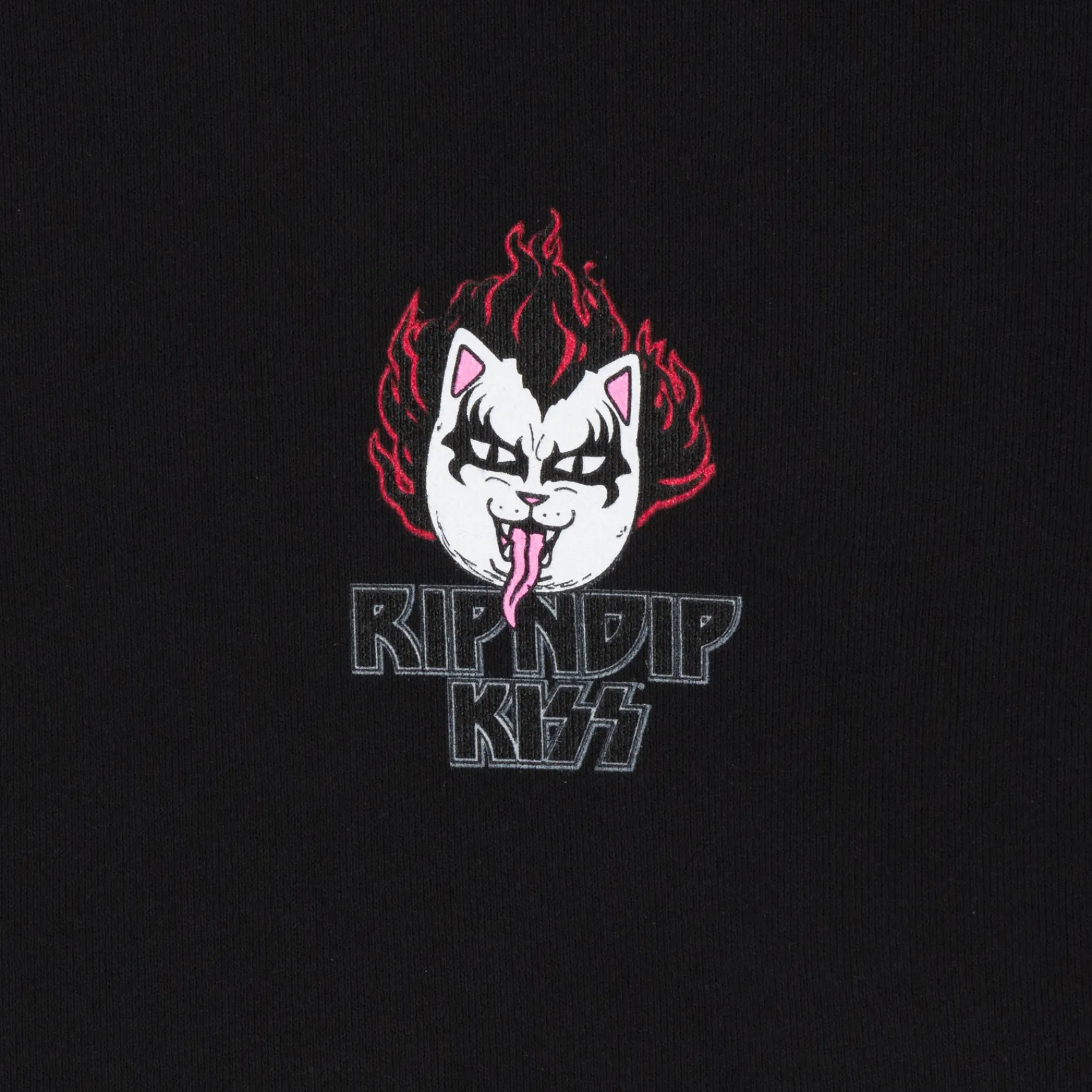Ripndip Hoodies / Crewnecks<Heavens on Fire Hoodie (Black)