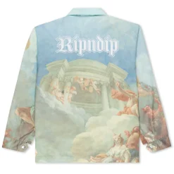 Ripndip Jackets<Heavens Waiting Button Up Jacket (Multi)