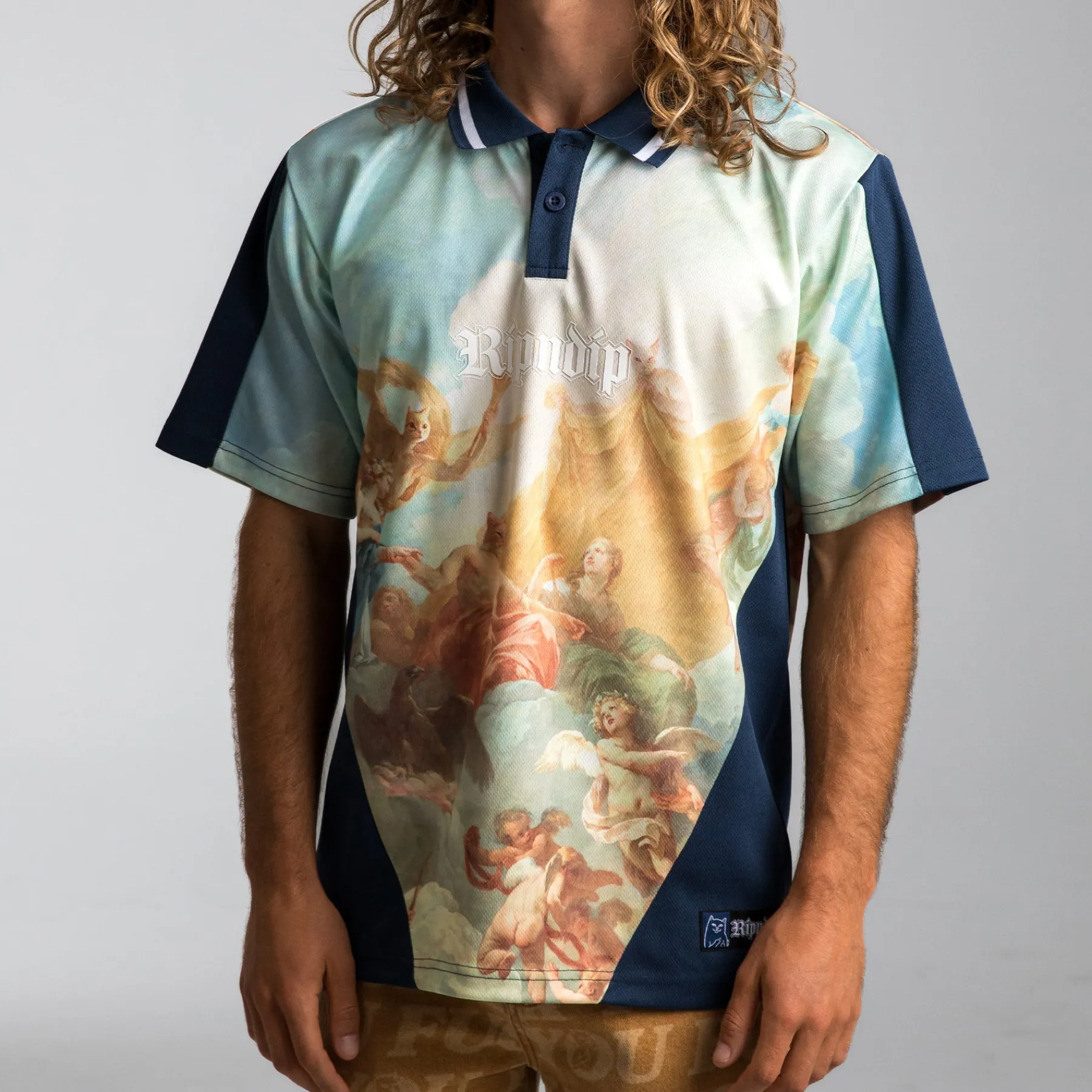 Ripndip Jerseys<Heavens Waiting Soccer Jersey (Navy Multi)