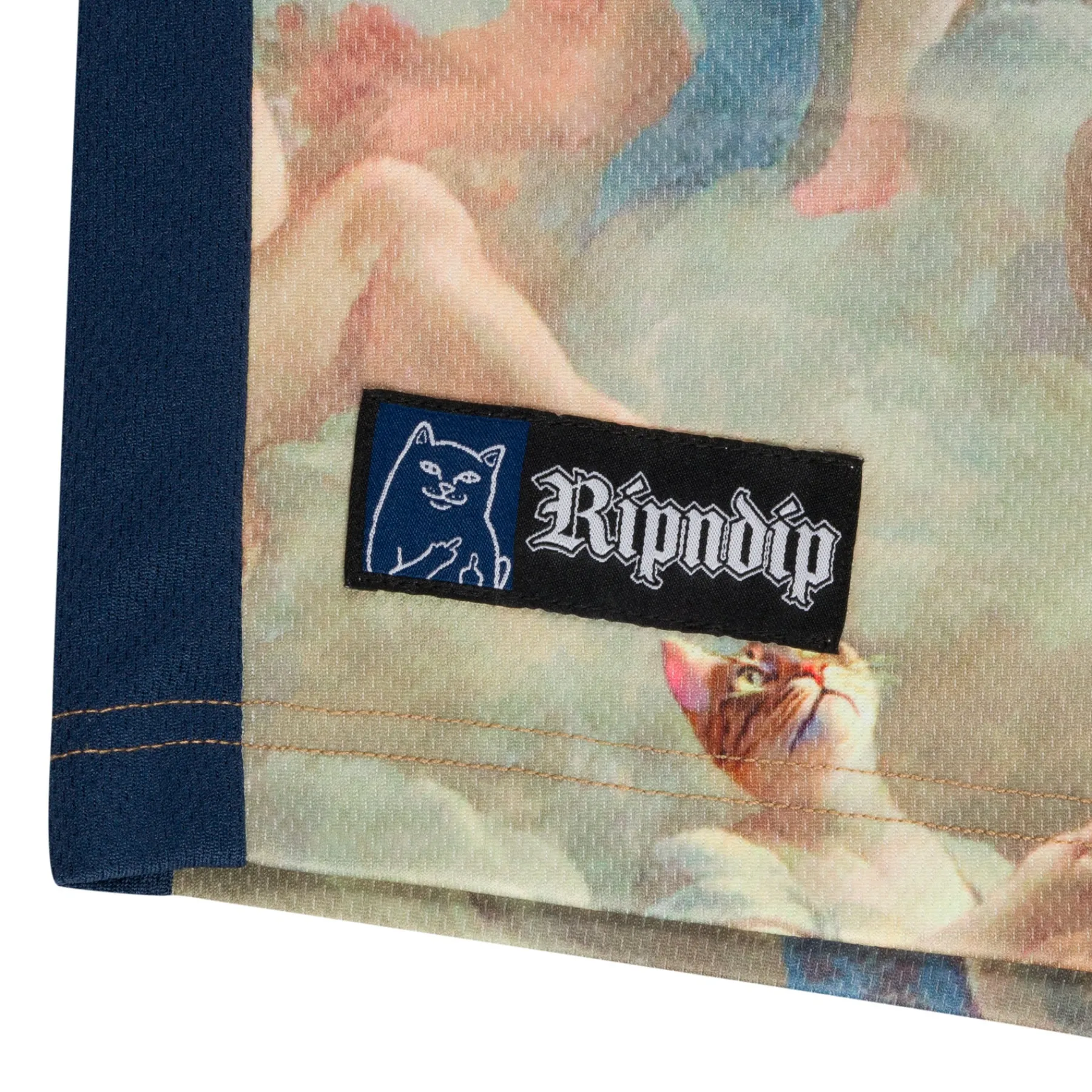 Ripndip Shorts<Heavens Waiting Soccer Shorts (Navy Multi)