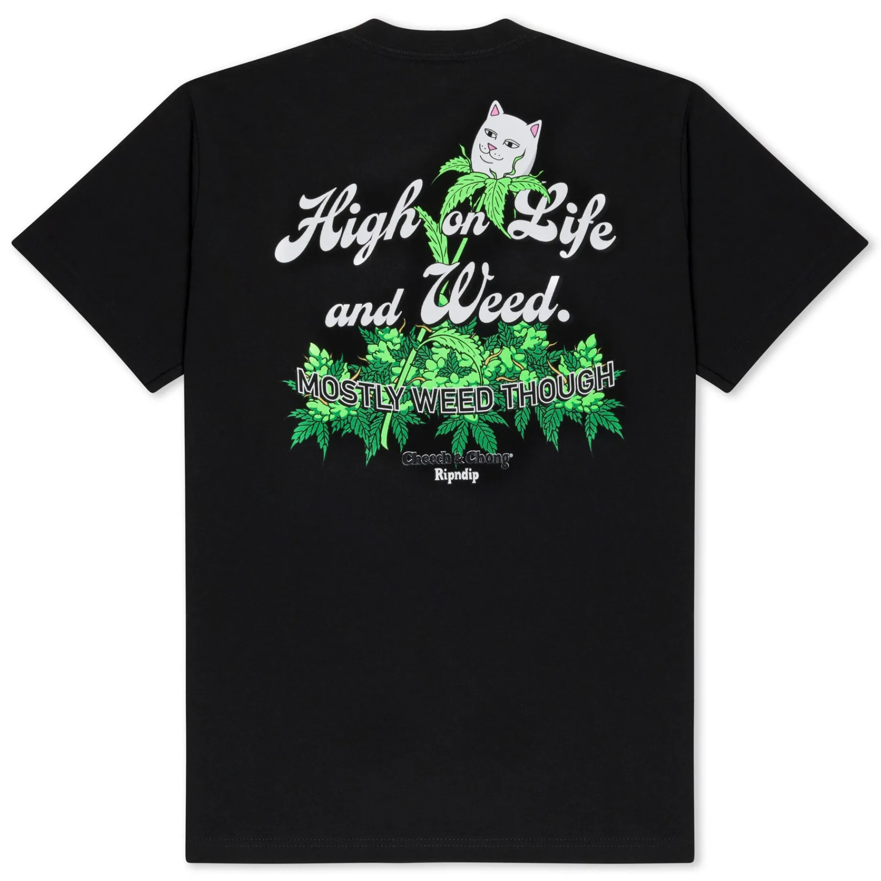 Ripndip Short Sleeve Tees|Stocking Stuffers<High On Life 420 Tee (Black)