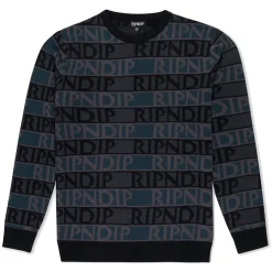 Ripndip Knits / Sweaters|Stocking Stuffers<Highland Knit Sweater (Black)