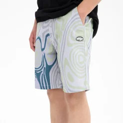 Ripndip Shorts|Stocking Stuffers<Hypnotic Twill Shorts (Grey/Lavender/Neon)