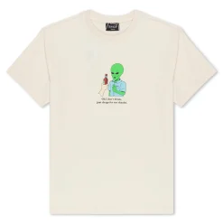 Ripndip Short Sleeve Tees<I Don't Drink Tee (Natural) 7.5oz