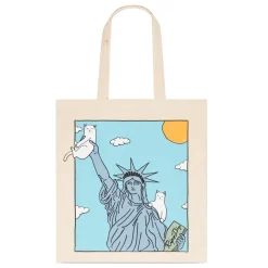 Ripndip Totes<I Heart NYC Tote Bag (Natural)