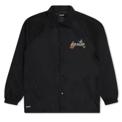 Ripndip Jackets<Illusion Jerm Coaches Jacket (Black)