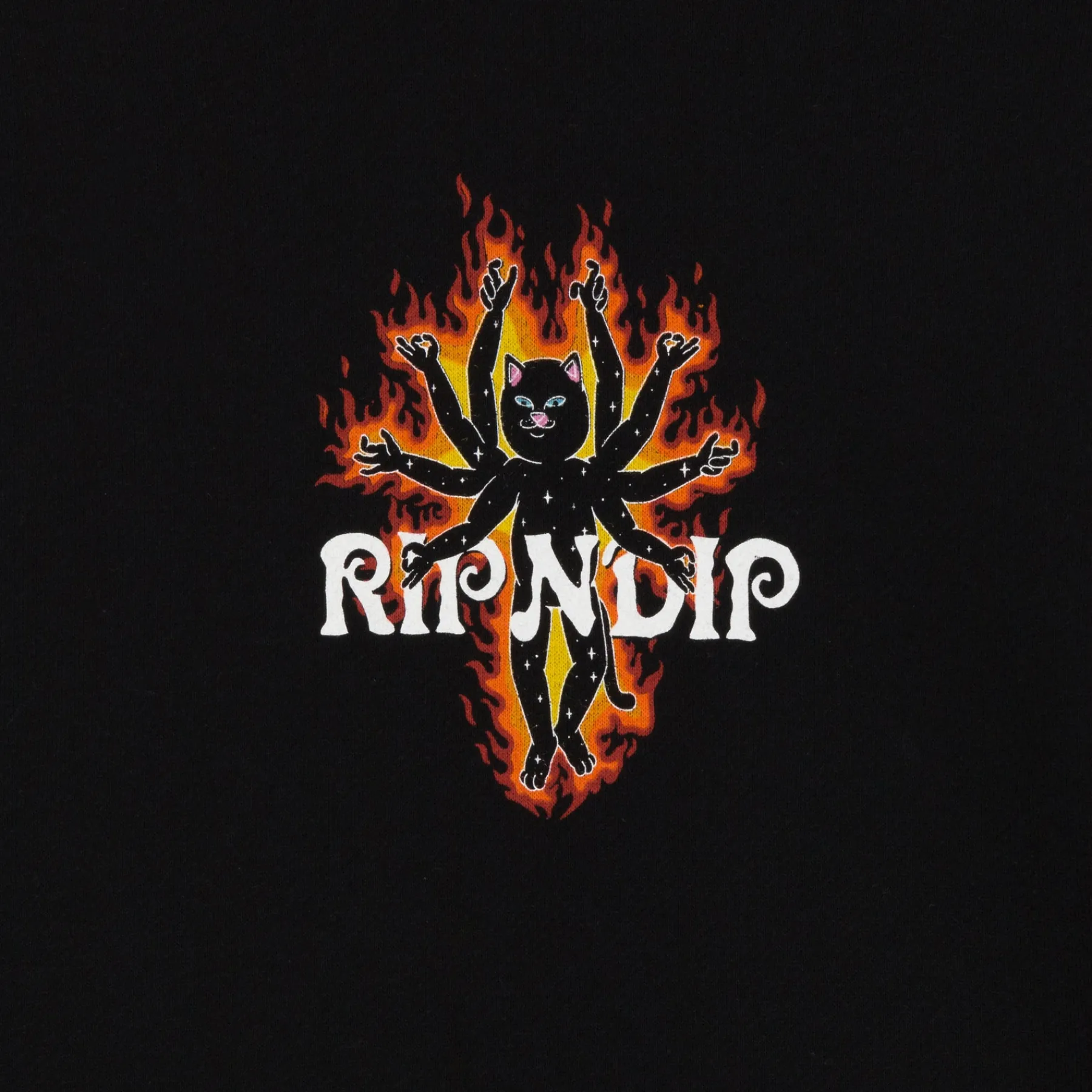 Ripndip Hoodies / Crewnecks<Illusion Jerm Hoodie (Black)