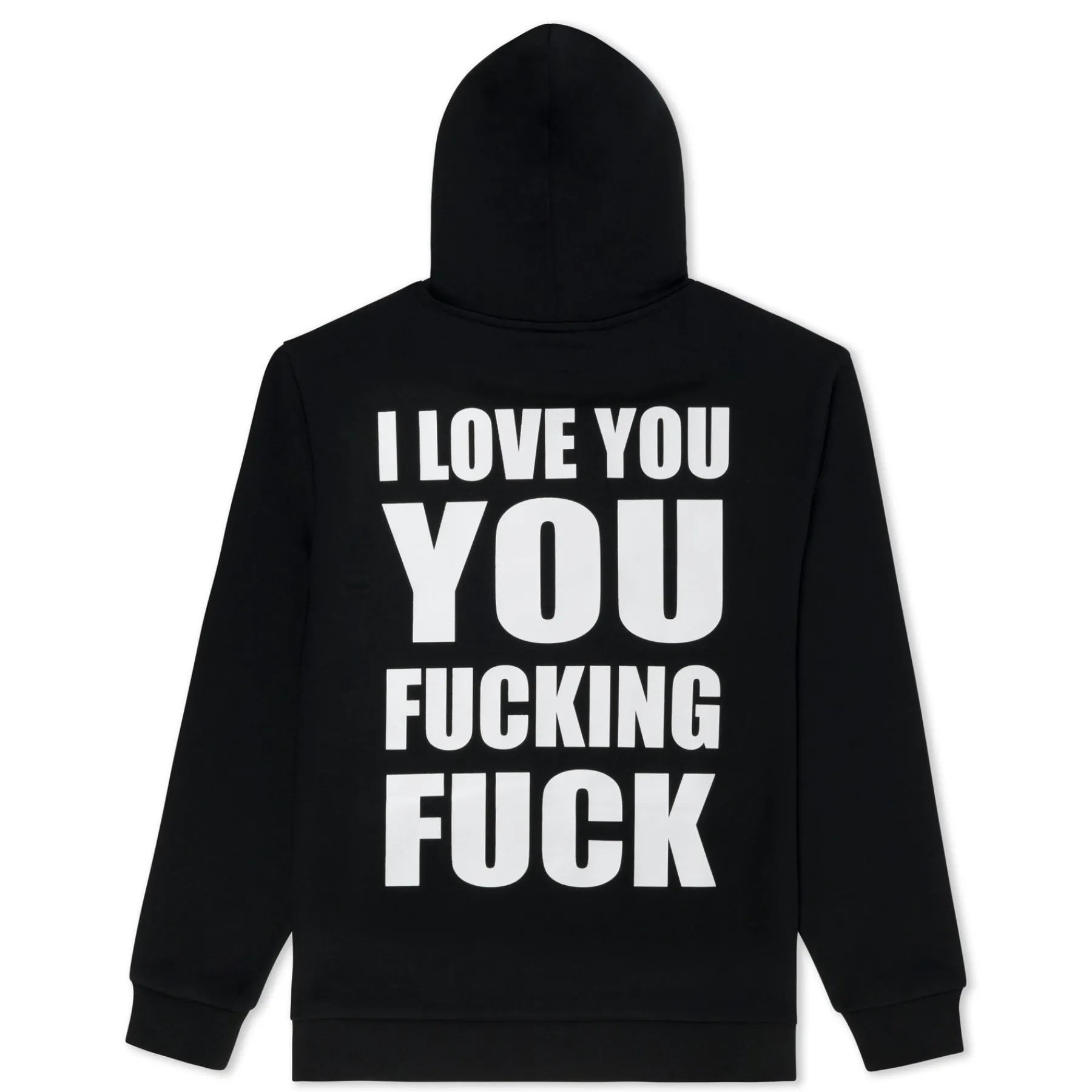 Ripndip Hoodies / Crewnecks<ILY Fuckin Fuck Hoodie (Black)