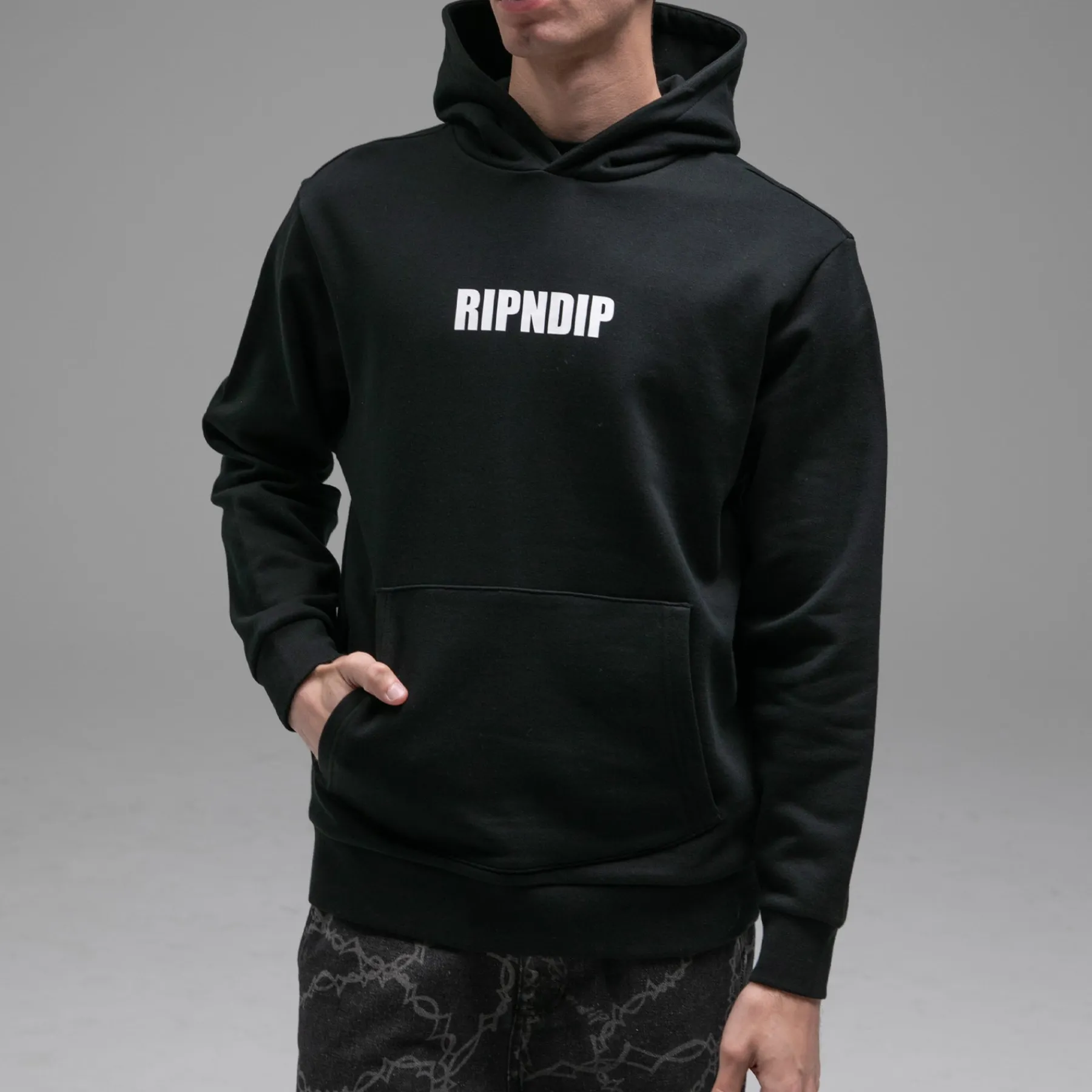 Ripndip Hoodies / Crewnecks<ILY Fuckin Fuck Hoodie (Black)