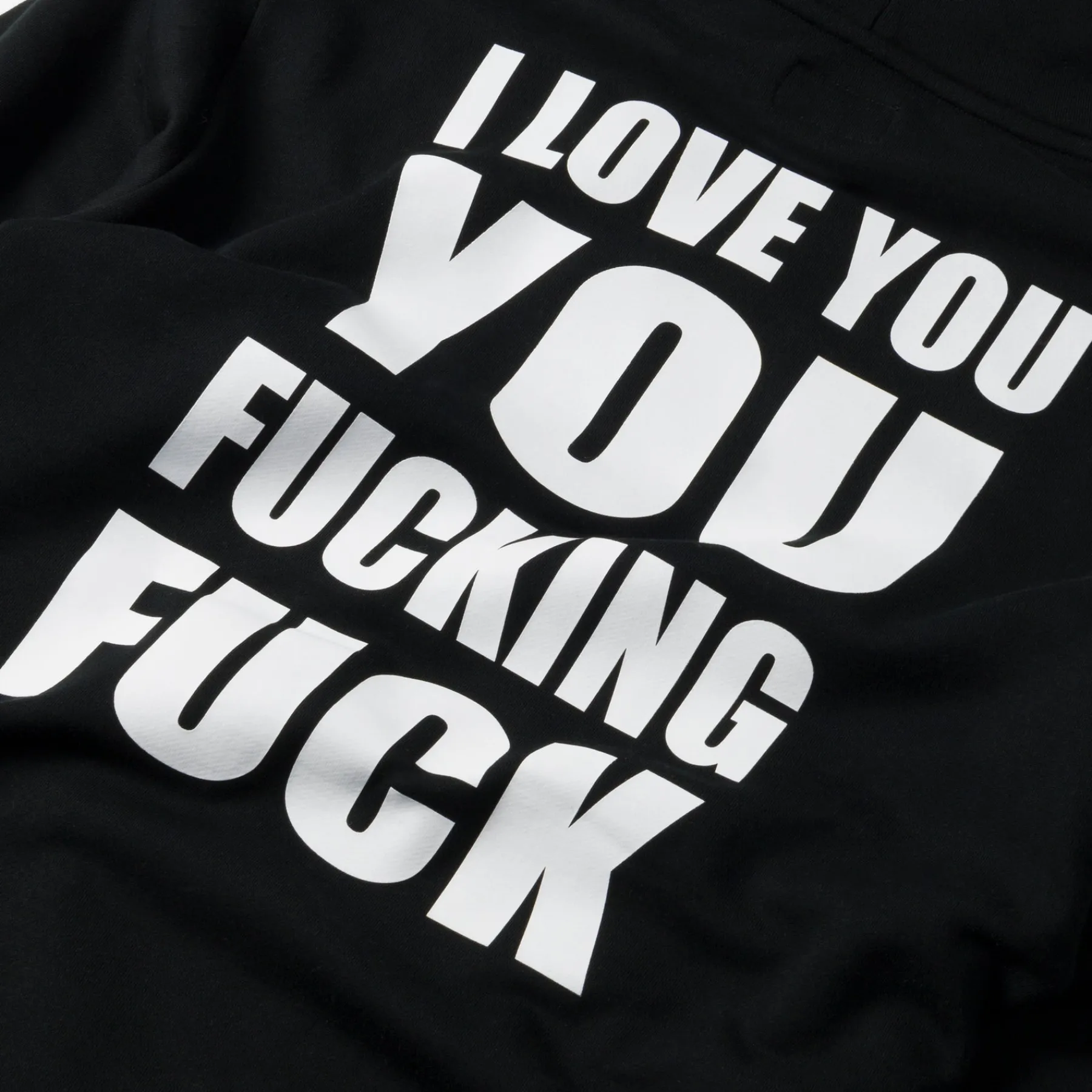 Ripndip Hoodies / Crewnecks<ILY Fuckin Fuck Hoodie (Black)