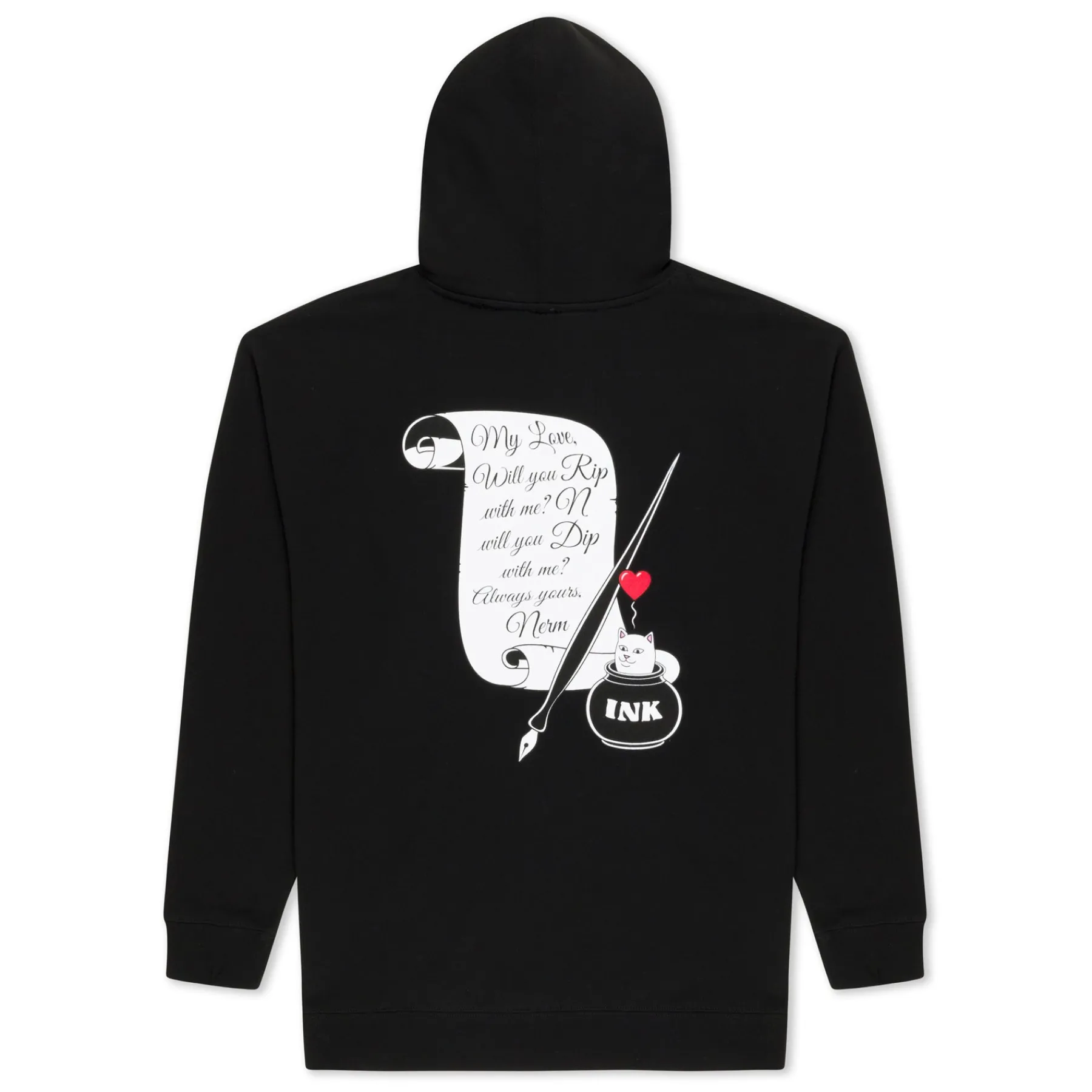 Ripndip Hoodies / Crewnecks|Stocking Stuffers<ILY Hoodie (Black)