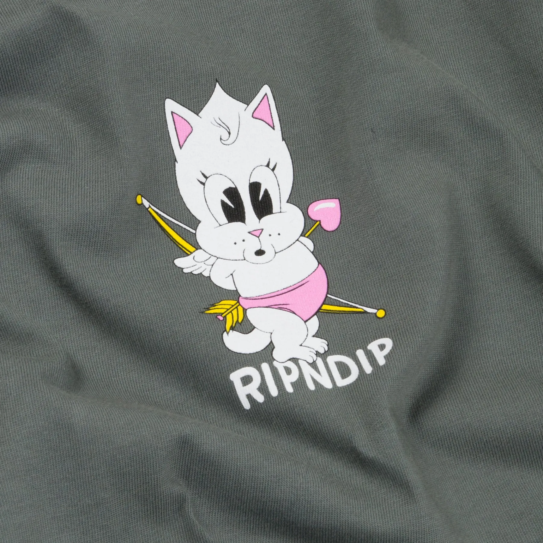 Ripndip Short Sleeve Tees|Stocking Stuffers<ILY Tee (Charcoal)