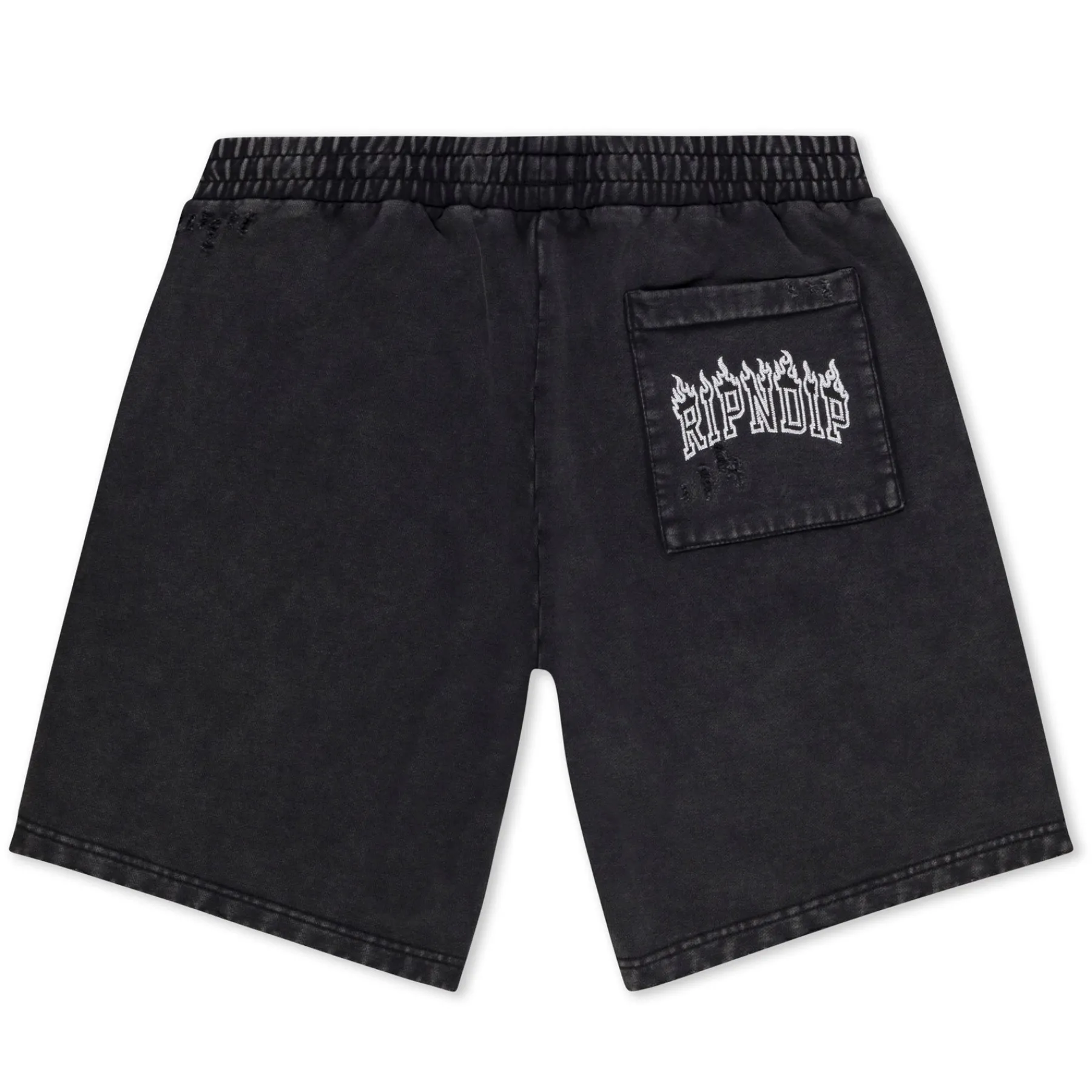 Ripndip Sweats|Shorts<Inferno Sweat Shorts (Black Wash)