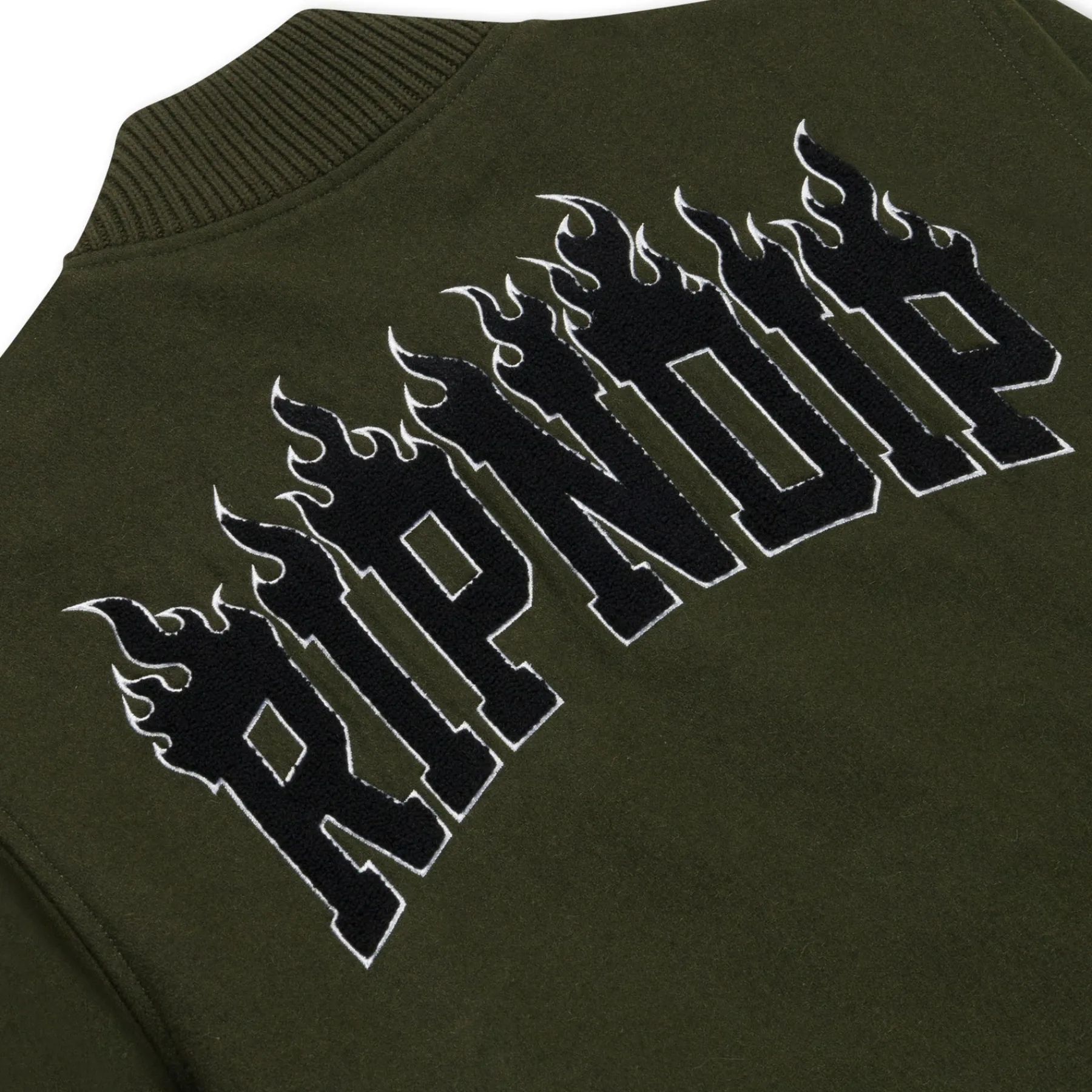 Ripndip Jackets<Inferno Varsity Jacket (Light Forest)