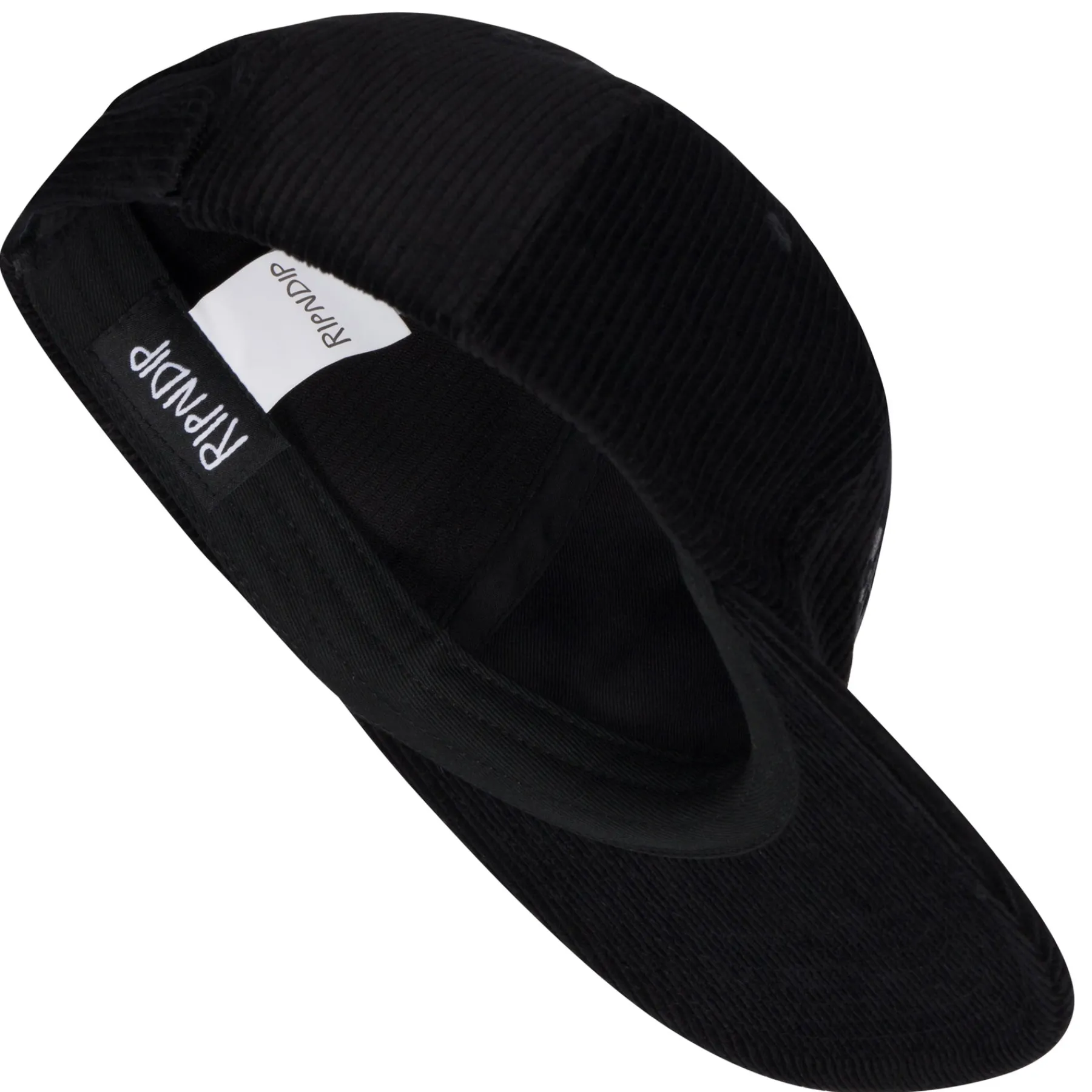 Ripndip Strapbacks / Snapbacks|Stocking Stuffers<Internal Illumination Corduroy Strapback (Black)