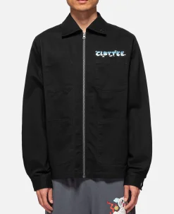 Ripndip Jackets<Isobu Nerm Zip Up Jacket (Black)