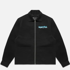 Ripndip Jackets<Isobu Nerm Zip Up Jacket (Black)