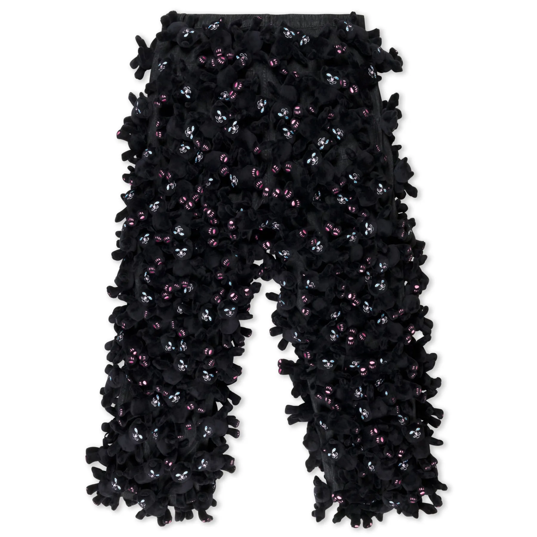 Ripndip Pants|Plush Dolls<Jermie Plush Denim Pants (Black)