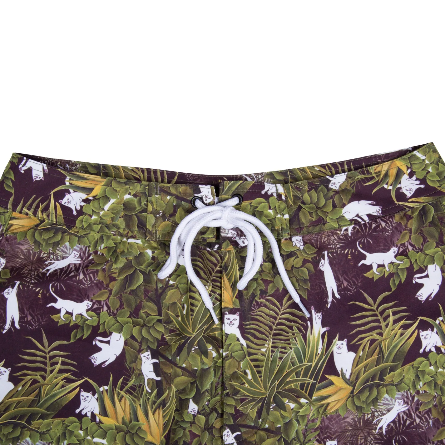Ripndip Shorts|Swim Shorts<Jungle Nerm Swim Shorts (Black)