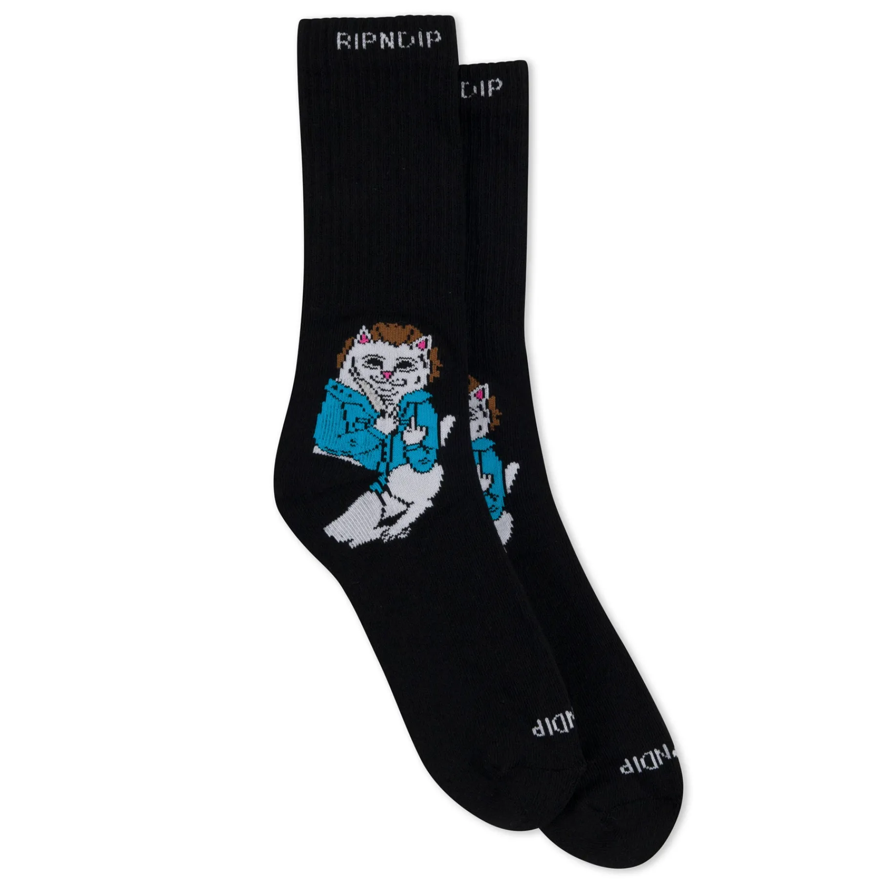Ripndip Socks|Stocking Stuffers<Killer Nerm Socks (Black)