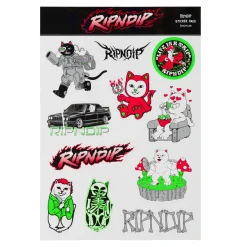 Ripndip Stocking Stuffers|Sticker Packs<Killer Nerm Sticker Sheet (Multi)