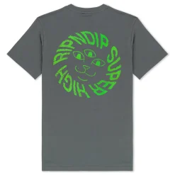 Ripndip Short Sleeve Tees|Stocking Stuffers<Kinetic Field Tee (Charcoal)