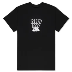 Ripndip Short Sleeve Tees|Stocking Stuffers<Kiss My Starchild Tee (Black)