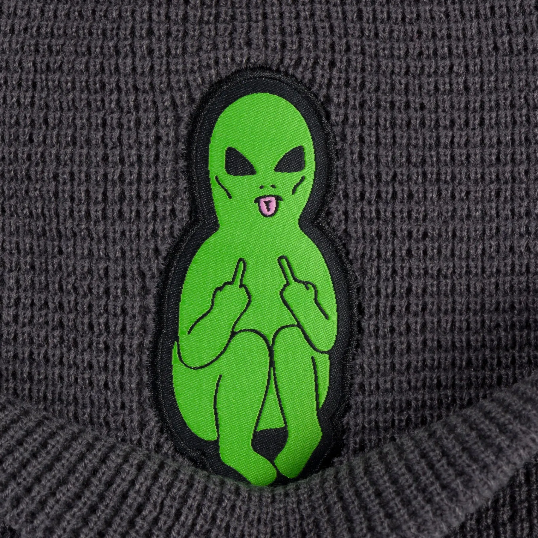 Ripndip Beanies|Stocking Stuffers<Lord Alien Beanie (Charcoal)