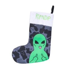 Ripndip Home Goods<Lord Alien Christmas Stocking  (Black)