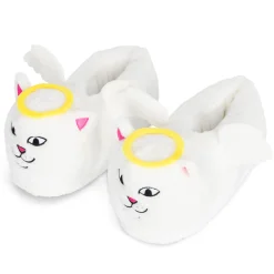 Ripndip Slides / Slippers|Shoes<Lord Angel Plush Slippers (White)