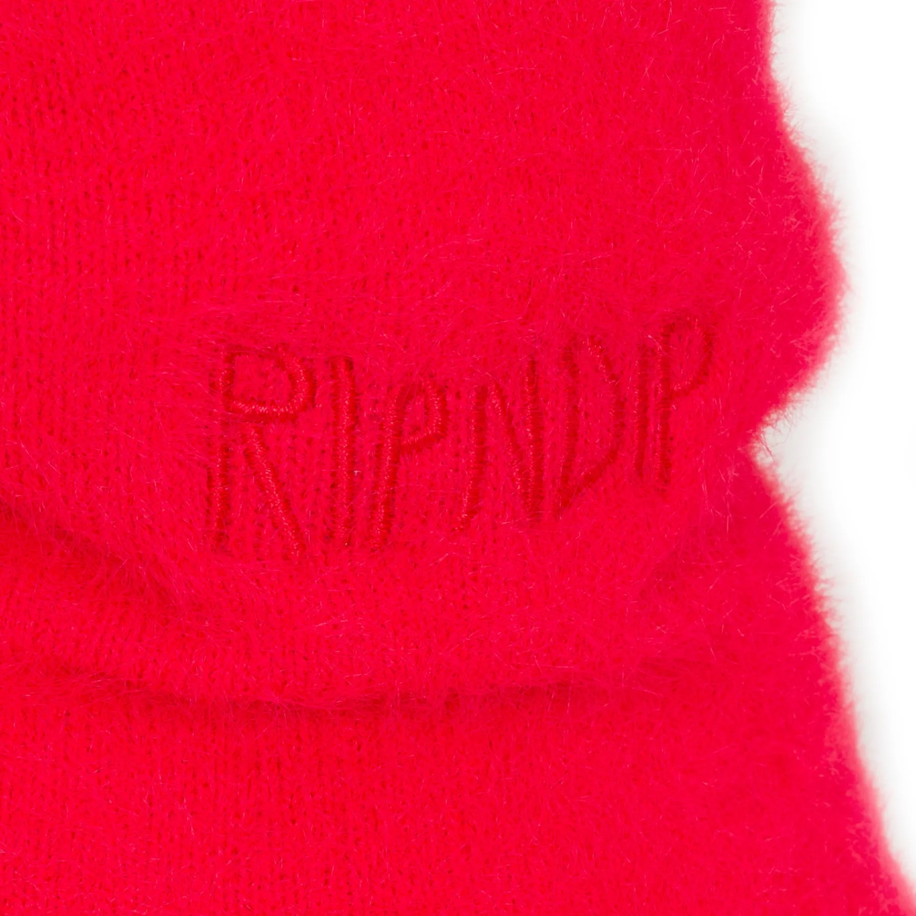 Ripndip Balaclavas|Beanies<Lord Devil Mohair Balaclava (Red)