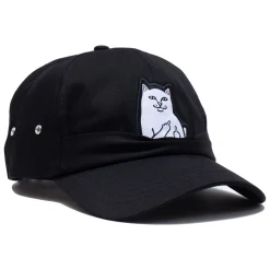 Ripndip Strapbacks / Snapbacks<Lord Nermal 6 Panel Pocket Hat (Black)