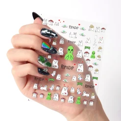 Ripndip Stocking Stuffers<Lord Nermal And Alien Nail Stickers