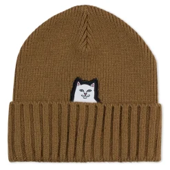 Ripndip Beanies|Stocking Stuffers<Lord Nermal Beanie (Brown)