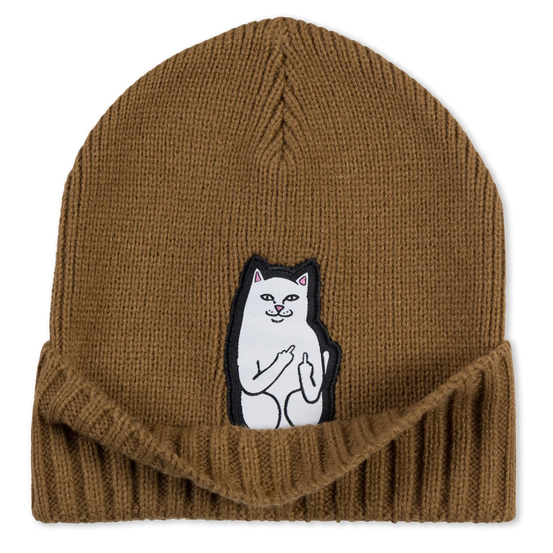Ripndip Beanies|Stocking Stuffers<Lord Nermal Beanie (Brown)