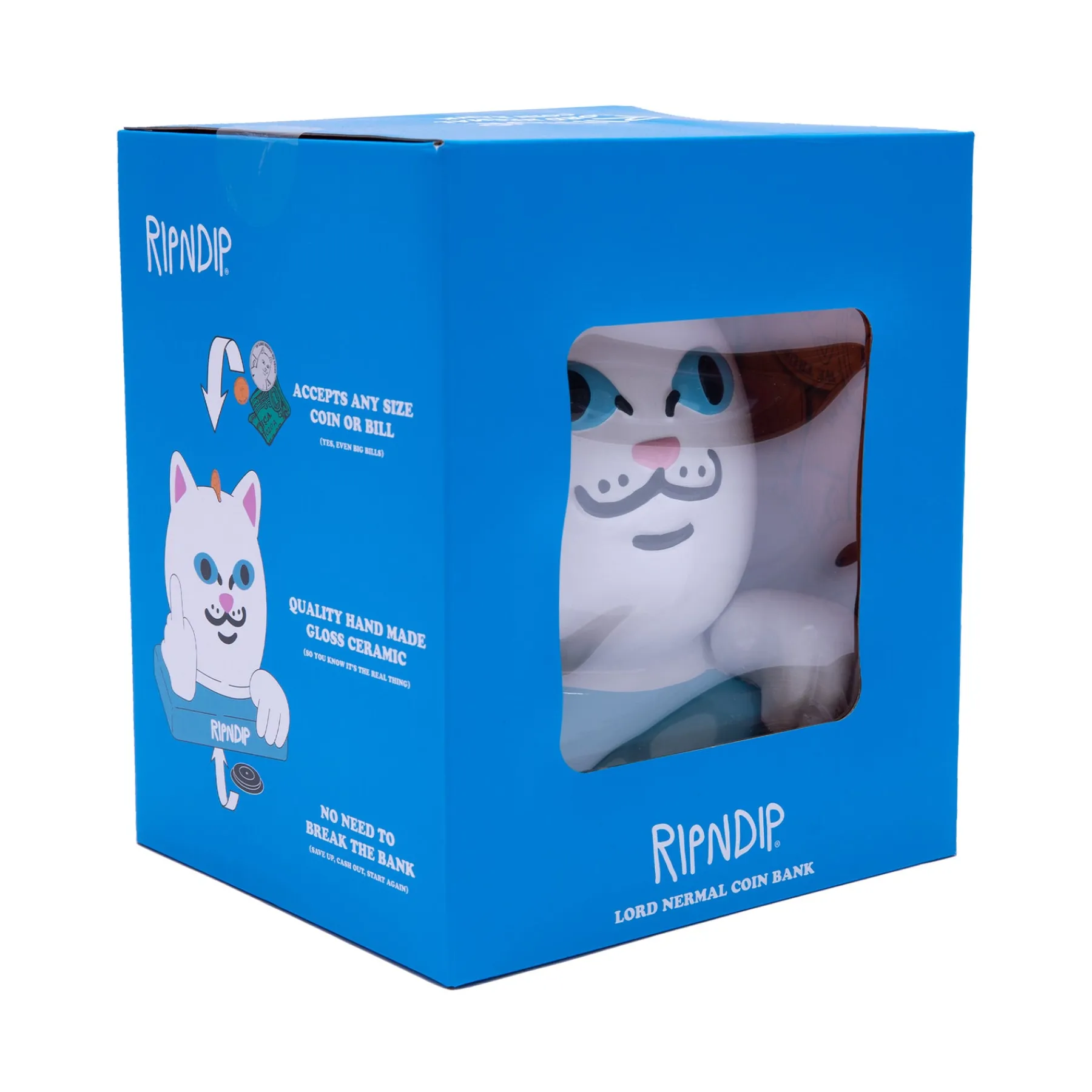 Ripndip Stocking Stuffers<Lord Nermal Ceramic Coin Bank