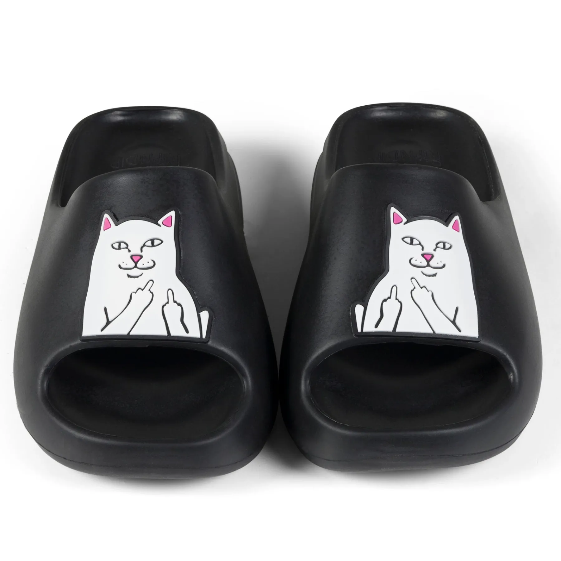 Ripndip Slides / Slippers|Shoes<Lord Nermal Cloud Slides (Black)