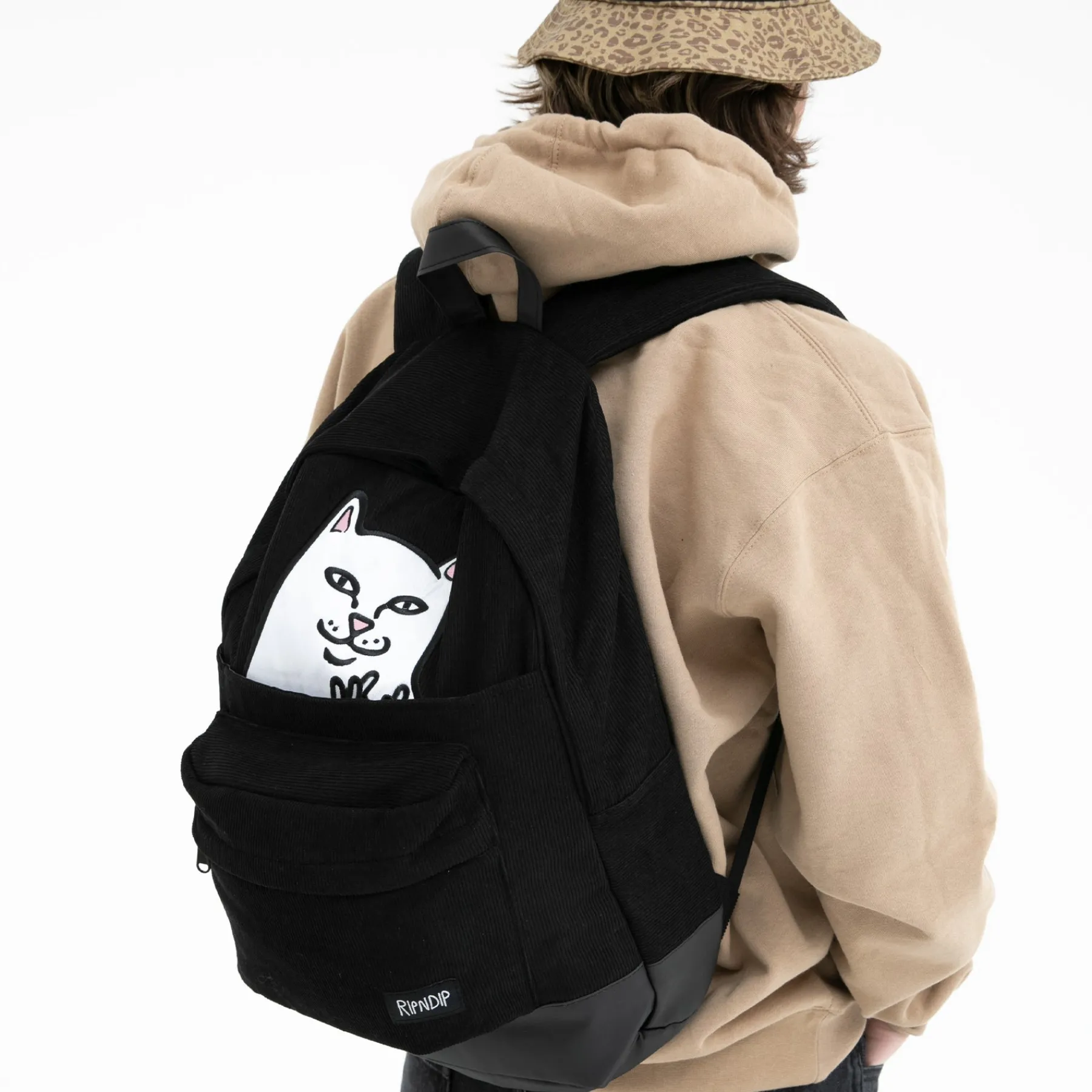 Ripndip Backpacks<Lord Nermal Corduroy Backpack (Black)
