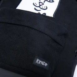 Ripndip Backpacks<Lord Nermal Corduroy Backpack (Black)
