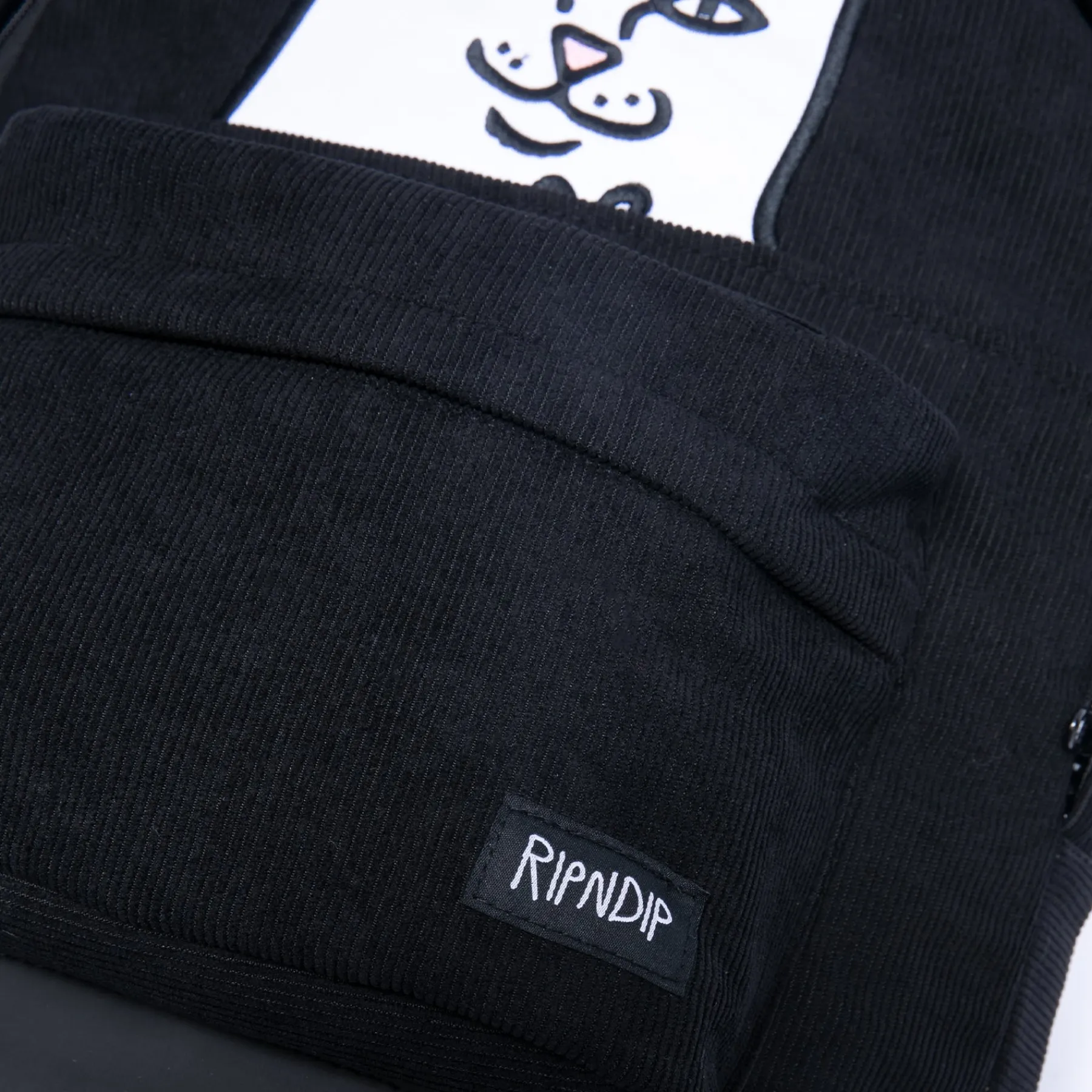 Ripndip Backpacks<Lord Nermal Corduroy Backpack (Black)